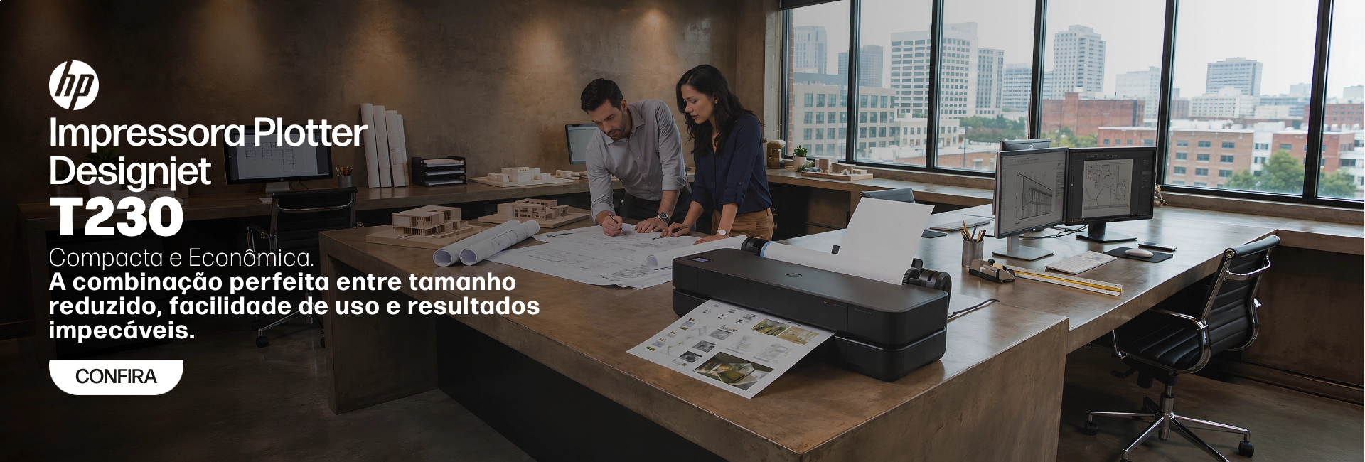Impressora Plotter HP T230