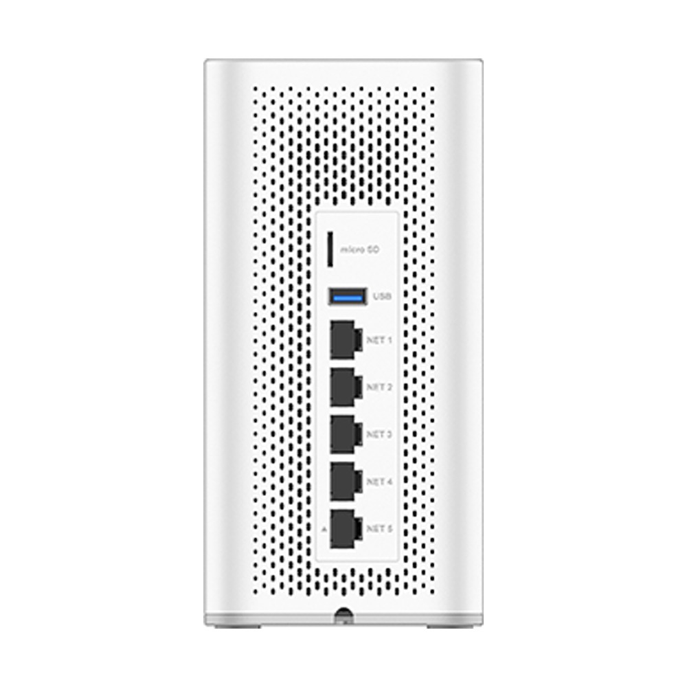Access Point Multi Grandstream WI-FI6 2,4 GHz e 5 GHz, com Switch 5 portas, Firewall, Roteador VPN, PBX IP GCC6010W