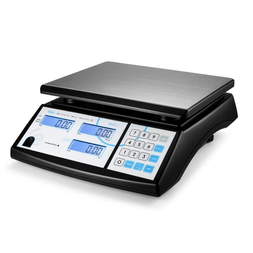 Balança Elgin 30KG 10G DP30T 46BALDP30TB1 Balança Elgin 30KG 10G DP30T 46BALDP30TB1