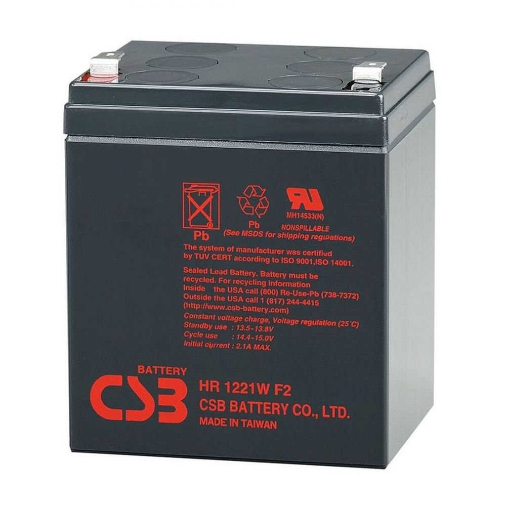 Bateria CSB VRLA 12V 5.1AH - HR1221W Bateria CSB VRLA 12V 5.1AH - HR1221W