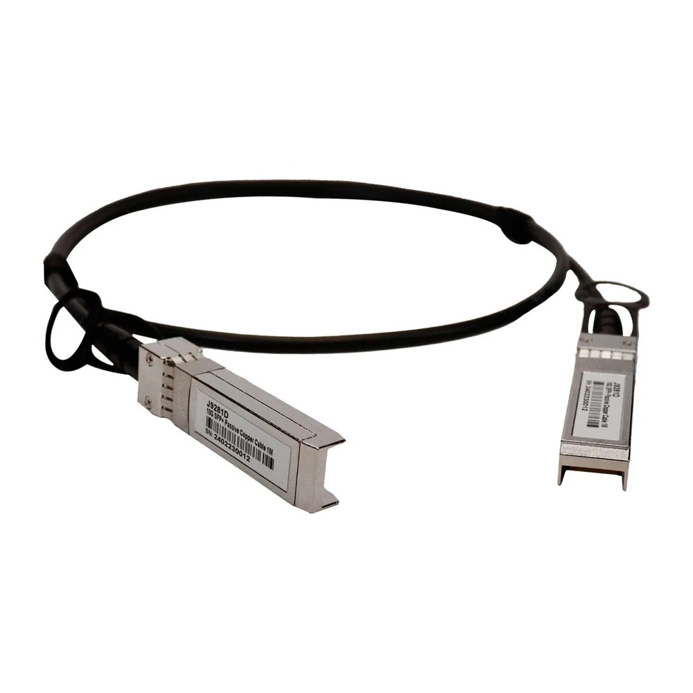 Cabo DAC Aruba 10GbE SFP+ para SFP+ 1 Metro J9281D