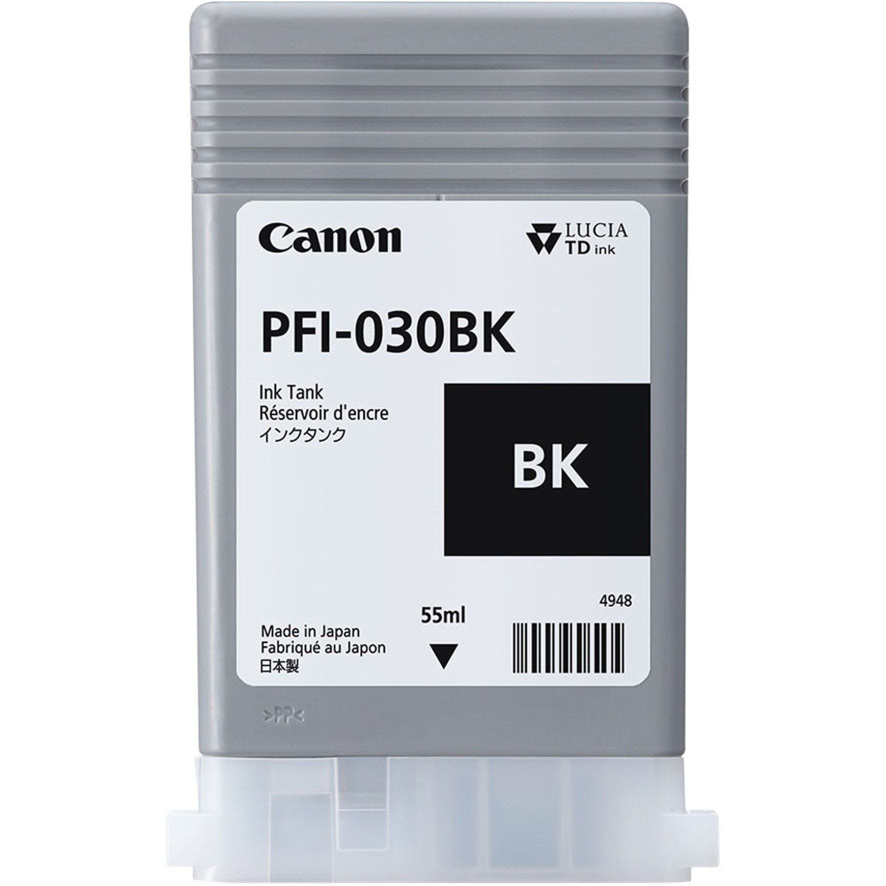 Cartucho de Tinta Canon Ink Tank PFI-030BK (Sob encomenda) Cartucho de Tinta Canon Ink Tank PFI-030BK (Sob encomenda)