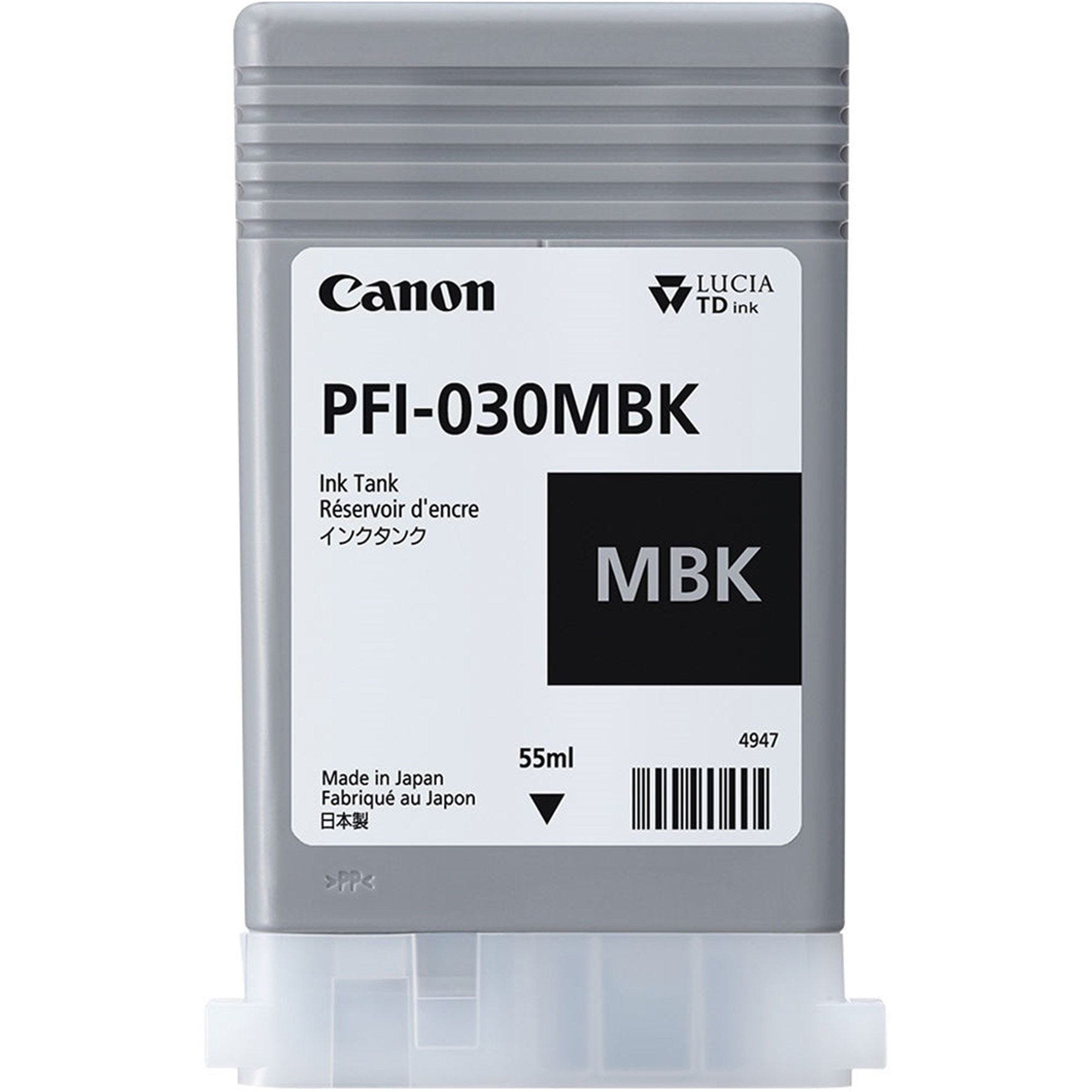 Cartucho de Tinta Canon Ink Tank PFI-030MBK (Sob encomenda) Cartucho de Tinta Canon Ink Tank PFI-030MBK (Sob encomenda)
