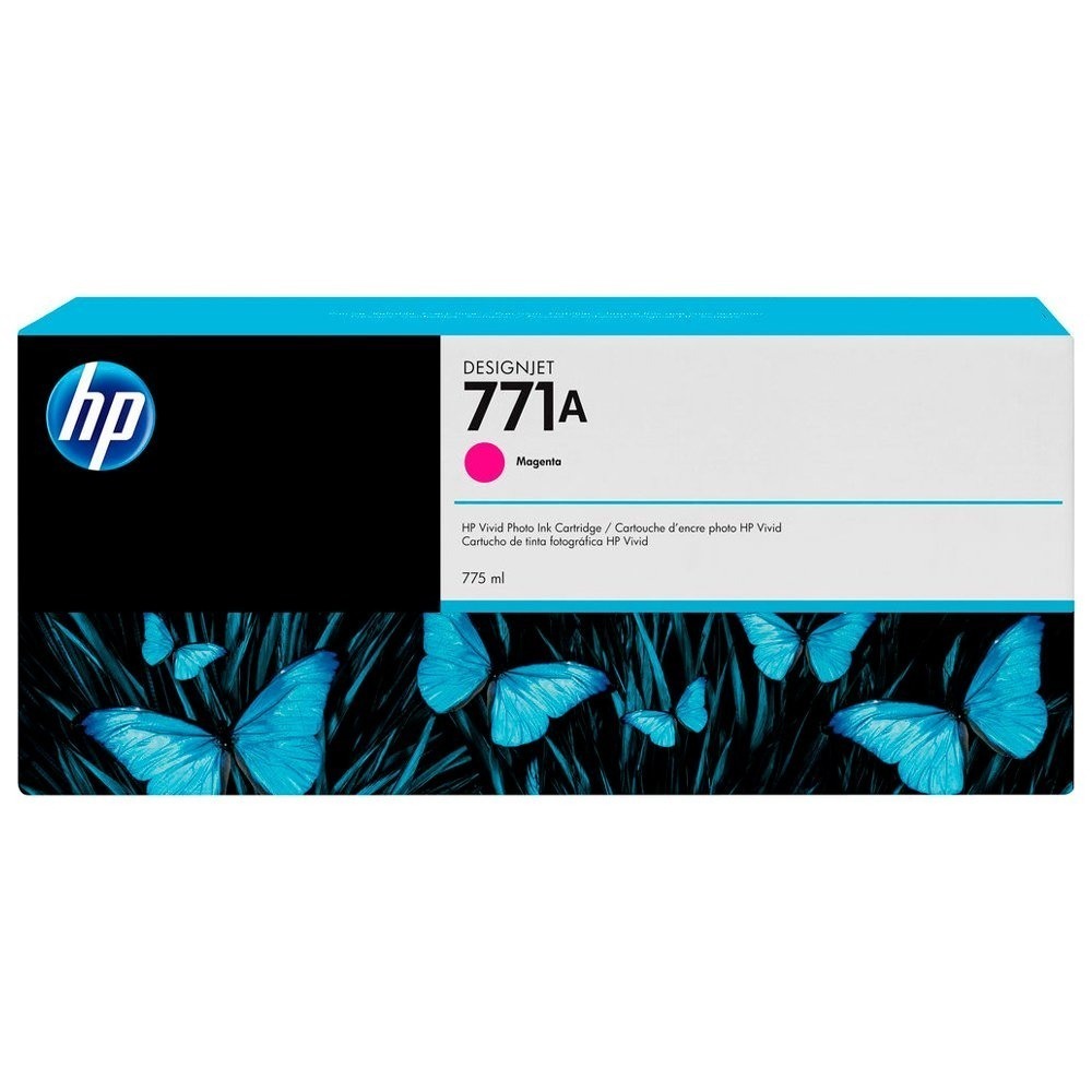 Cartucho de Tinta HP 771A Magenta PLUK 775 ml - B6Y17A (Sob encomenda)