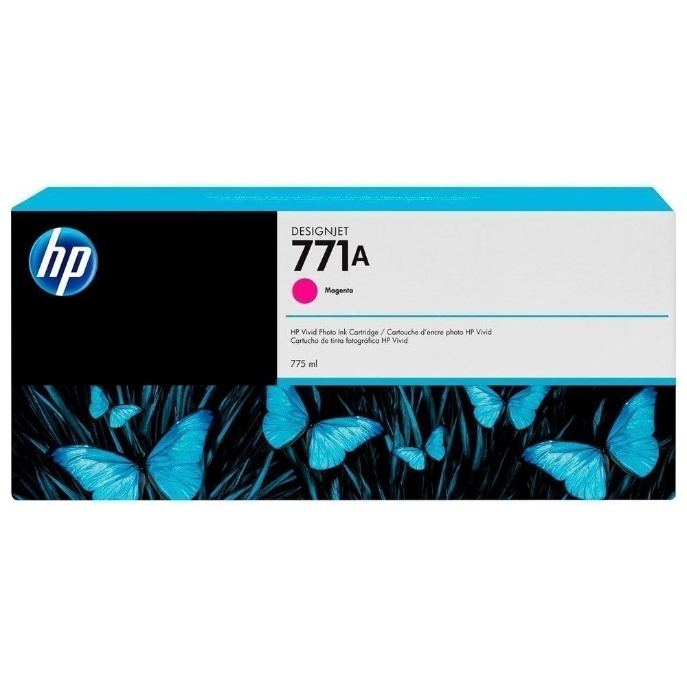 Cartucho de Tinta HP 771A Magenta PLUK 775 ml - B6Y17A (Sob encomenda)