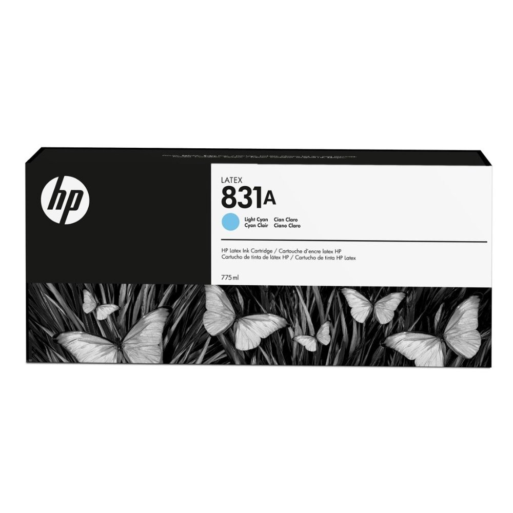 Cartucho de Tinta HP Latex 831A Ciano Claro 775ml CZ686A