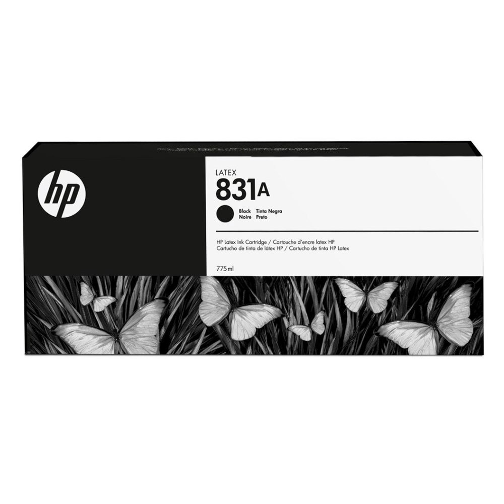 Cartucho de Tinta HP Latex 831A Preto 775ml CZ682A Cartucho de Tinta HP Latex 831A Preto 775ml CZ682A