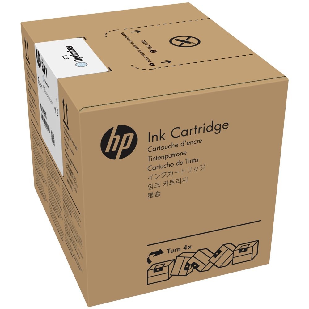 Cartucho de Tinta HP Látex 871, 3 Litros, Oimizador - G0Y85A