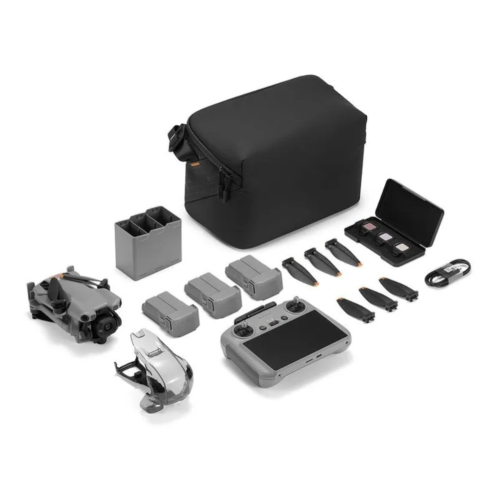 Drone DJI Mini 5 Pro Fly More Combo, 4K, 60 FPS, HDR, Active Track 360 graus, Autonomia de voo 36 min. (Controle com tela) BR - DJI067 Drone DJI Mini 5 Pro Fly More Combo, 4K, 60 FPS, HDR, Active Track 360 graus, Autonomia de voo 36 min. (Controle com tela) BR - DJI067