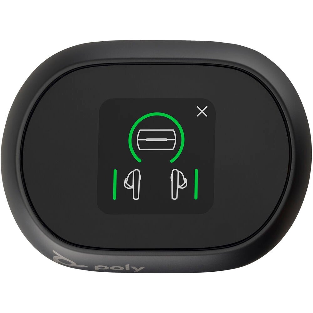 Fone de Ouvido Poly Voyager Free 60+ Earbuds, Preto, Teams, Bluetooth, USB-C, Case Touch - 7Y8H0AA Fone de Ouvido Poly Voyager Free 60+ Earbuds, Preto, Teams, Bluetooth, USB-C, Case Touch - 7Y8H0AA