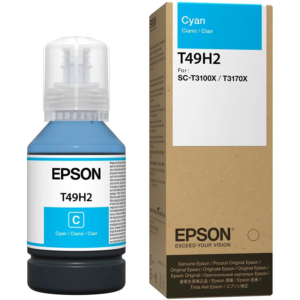 Garrafa de Tinta Epson T49H200 Ciano 140ml (Sob encomenda)
