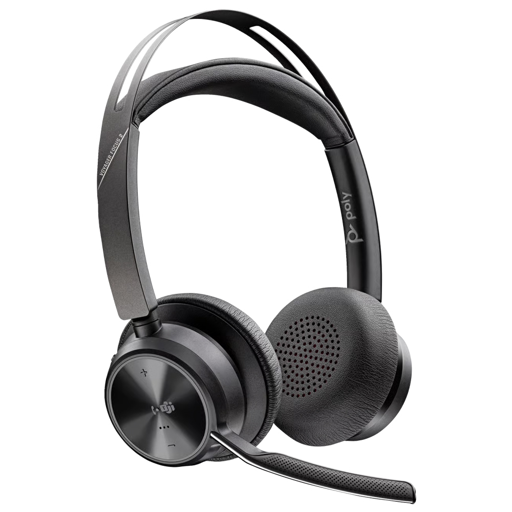 Headset HP Poly Voyager Focus 2 USB-C/A Teams - 9T9J4AA#AC3