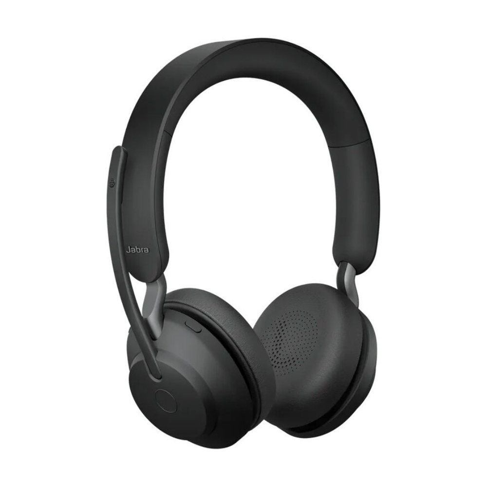 Headset Jabra Evolve2 65 USB-C, UC Stereo, Bluetooth, com Adaptador Link380c, Preto – 26599-989-899 Headset Jabra Evolve2 65 USB-C, UC Stereo, Bluetooth, com Adaptador Link380c, Preto – 26599-989-899
