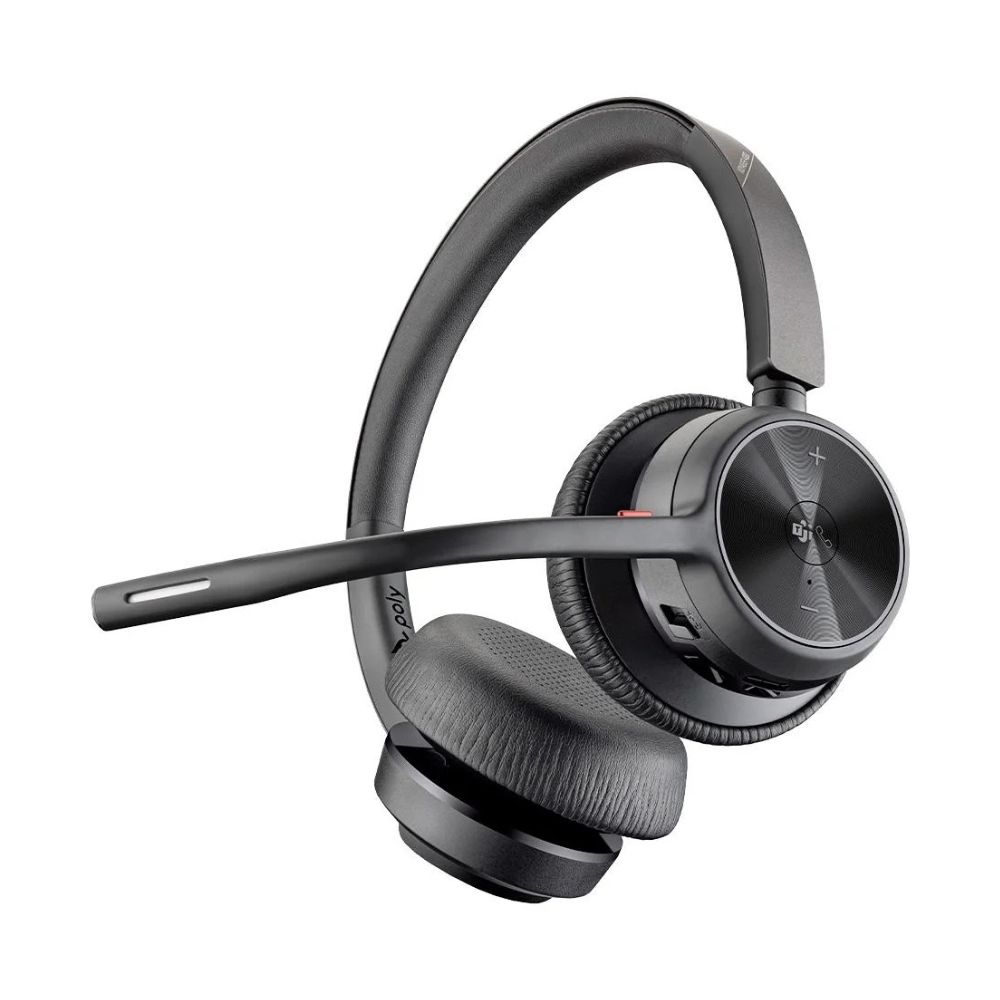 Headset Poly Voyager 4320 Stereo, Microsoft Teams + BT700 USB-A, S/ Base de Carregamento – 77Y98AA