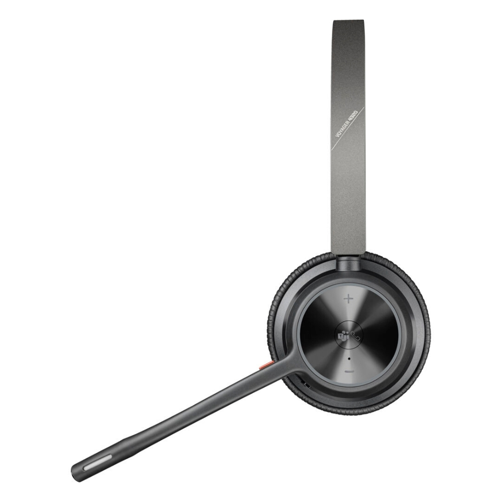 Headset Poly Voyager 4320 Stereo, Microsoft Teams + BT700 USB-C + Base de Carregamento – 77Z32AA