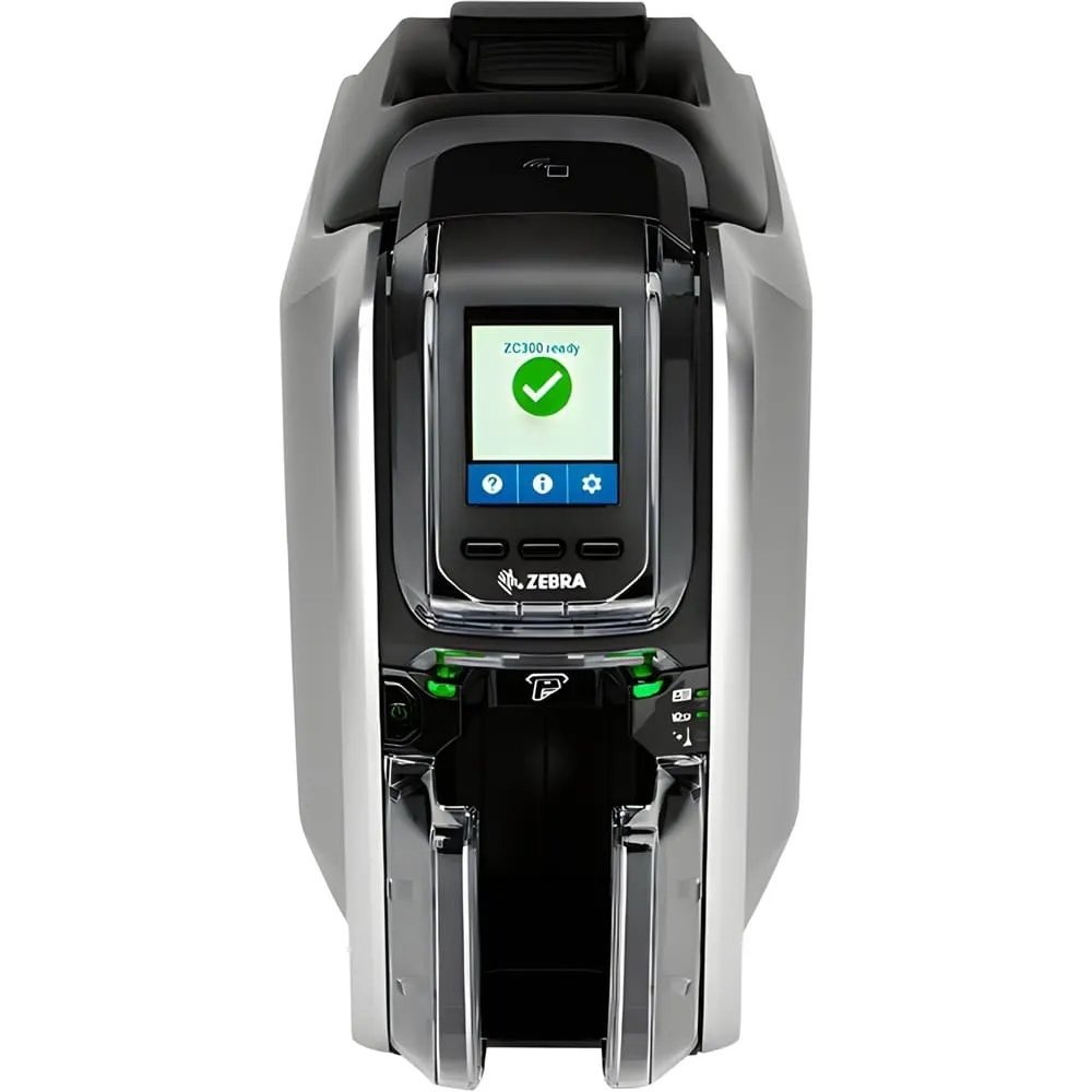 Impressora de Cartão Zebra ZC300, 300DPI USB/ETH ZC31-000C000BR00