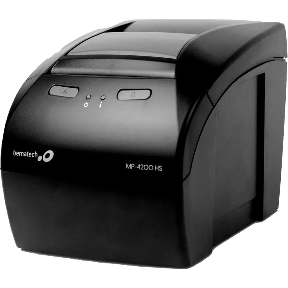 Impressora Não Fiscal Bematech MP4200 HS, Serial, USB, Ethernet - 46B4200HS001