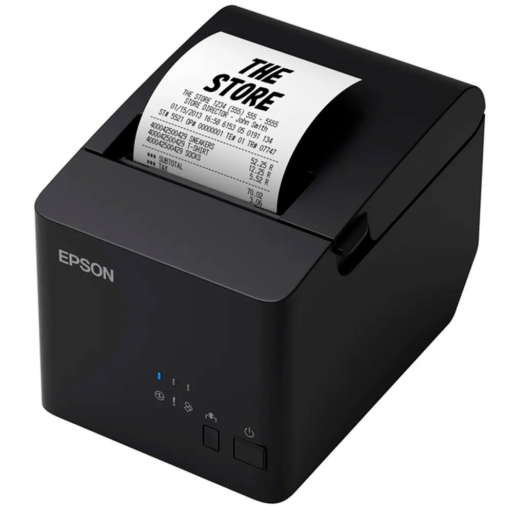 Impressora Não Fiscal Epson TM-T20X-ll Ethernet e USB - C31CL45012 Impressora Não Fiscal Epson TM-T20X-ll Ethernet e USB - C31CL45012