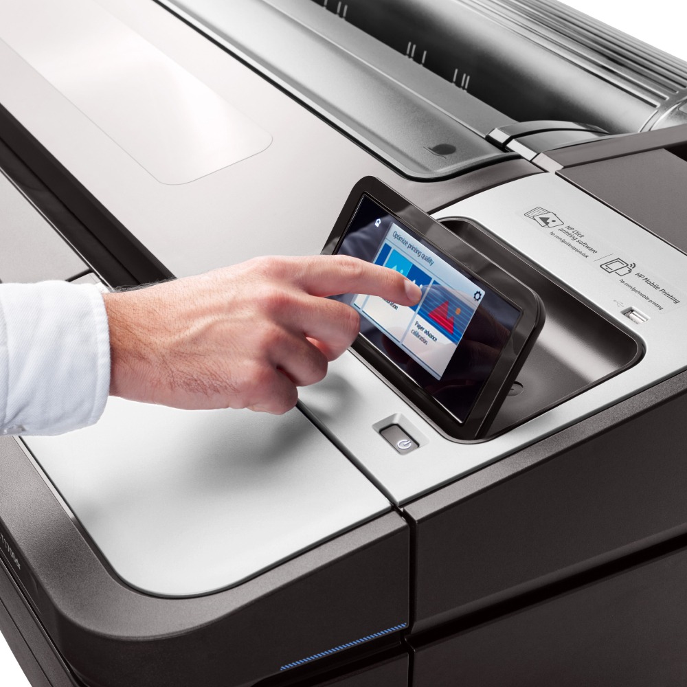 Impressora Plotter HP DesignJet T1700 dr ps 44" 1VD88A#B1K (Sob encomenda)
