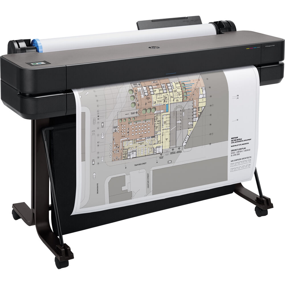 Impressora Plotter HP DesignJet T630, 36", Jato de Tinta, Colorida, A0, Wi-fi, Bivolt - 5HB11D#C4 Impressora Plotter HP DesignJet T630, 36", Jato de Tinta, Colorida, A0, Wi-fi, Bivolt - 5HB11D#C4
