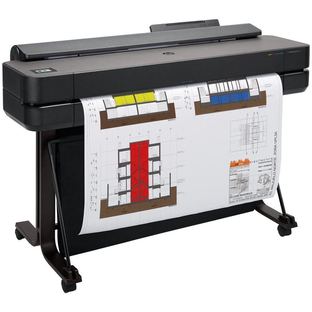 Impressora Plotter HP DesignJet T650 ECOSpark, 36", Jato de Tinta, Colorida, A0, Wi-fi, Bivolt - 5HB10D#C4 - Edição 2025