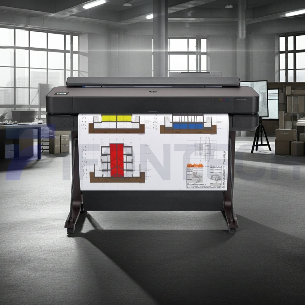 Impressora Plotter HP DesignJet T650 ECOSpark, 36", Jato de Tinta, Colorida, A0, Wi-fi, Bivolt - 5HB10D#C4 - Edição 2025