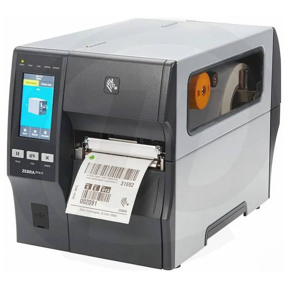 Impressora Térmica de Etiquetas Zebra ZT411, 300 DPI, 4", USB, Ethernet, Bluetooth - ZT41143-T0A0000Z Impressora Térmica de Etiquetas Zebra ZT411, 300 DPI, 4", USB, Ethernet, Bluetooth - ZT41143-T0A0000Z