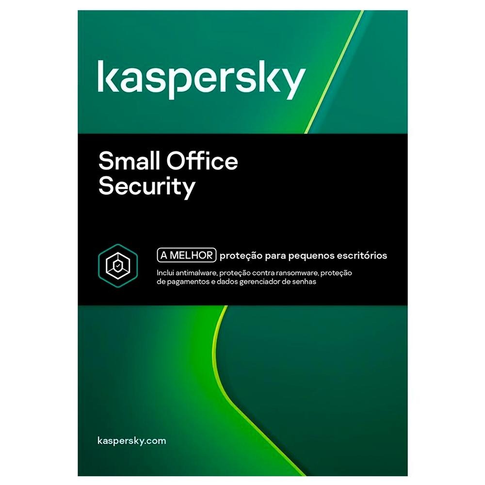 Kaspersky Small Office Security 25 Usuários + 25 PCs + 25 Mobile + 3 File Server, 36 Meses - KL4541KDPTS - Digital para Download Kaspersky Small Office Security 25 Usuários + 25 PCs + 25 Mobile + 3 File Server, 36 Meses - KL4541KDPTS - Digital para Download