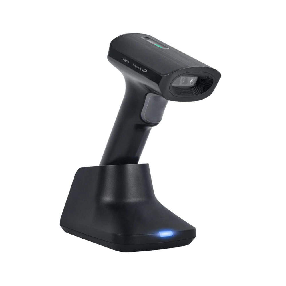 Leitor de Código de Barras Elgin EL300BT Preto sem Fio - 46EL300CBU00 Leitor de Código de Barras Elgin EL300BT Preto sem Fio - 46EL300CBU00