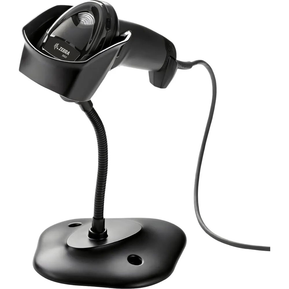 Leitor de Código de Barras Zebra com Suporte - DS2208-SR7U2100SGW