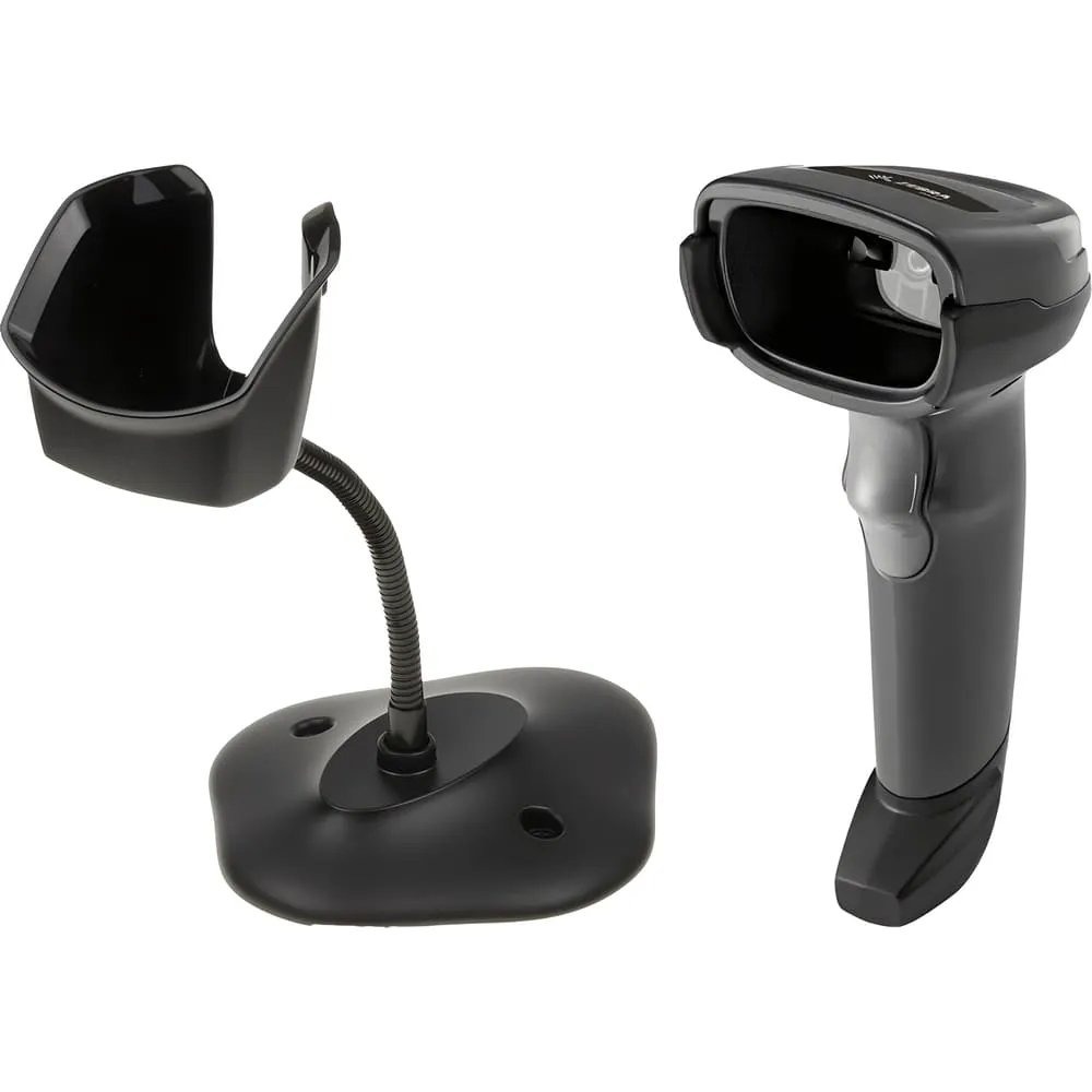Leitor de Código de Barras Zebra com Suporte - DS2208-SR7U2100SGW