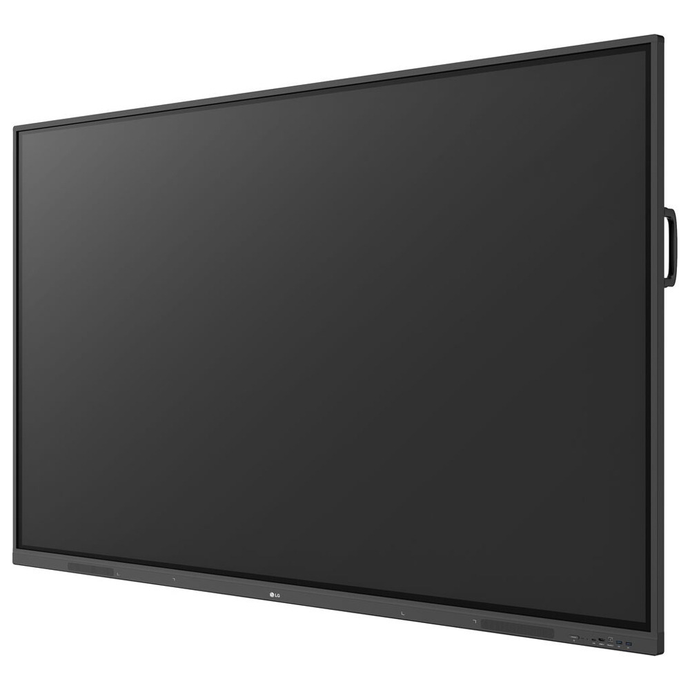 Lousa Digital Interativa LG 65'', 4K, 50 Pontos Touch, Android 14, Google EDLA, IPS, 16/7, 400 cd/m², Ultra HD, HDMI/VGA/USB-C/USB/RJ45/Áudio, Bluetooth 65TR3DQ-B (Sob encomenda)
