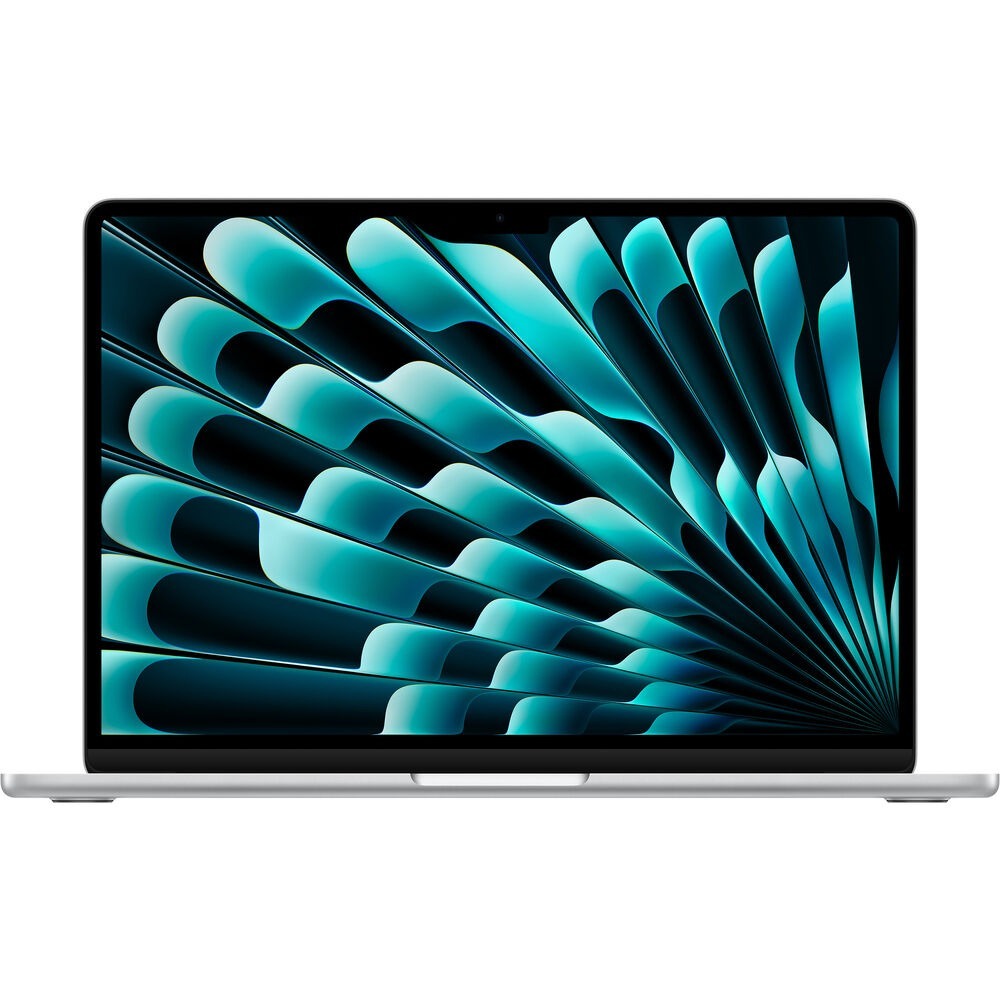 MacBook Air Apple 13", M3, CPU 8 Núcleos, GPU 8 Núcleos, Neural Engine 16 Núcleos, 16GB RAM, SSD 256GB, Prateado - MC8H4BZ/A