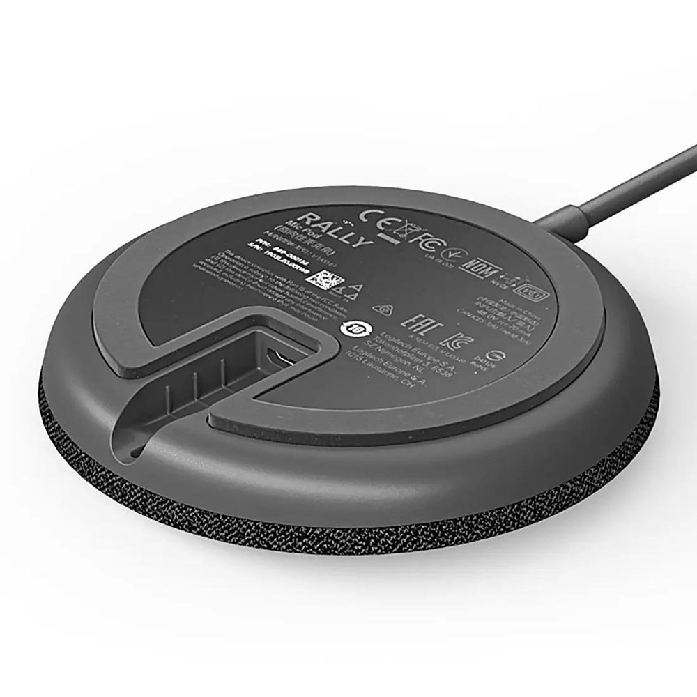 Microfone Logitech Rally Mic Pod VC - 989-000430