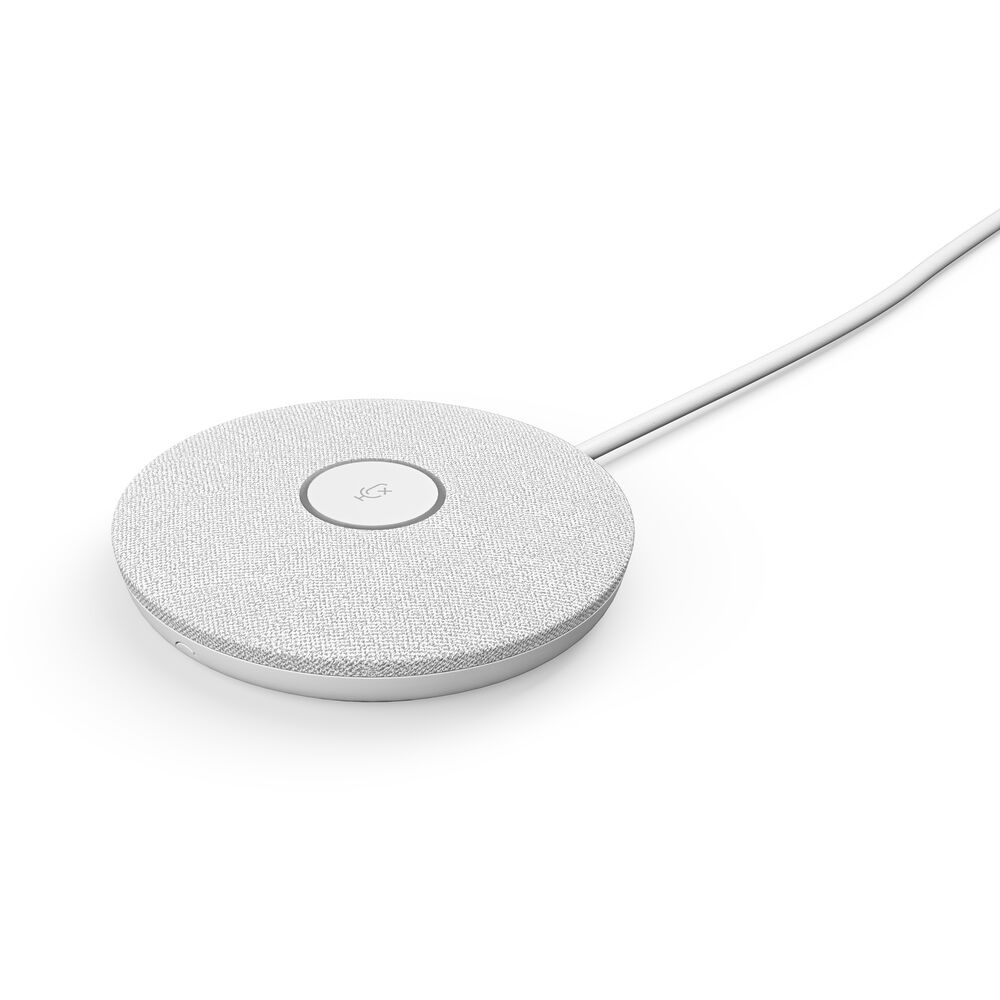 Microfone para Videoconferência Logitech Rally Branco - 952-000038 Microfone para Videoconferência Logitech Rally Branco - 952-000038