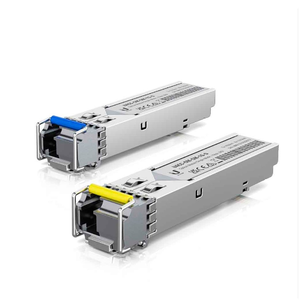 Módulo Ubiquiti Mini, GBIC/SFP, Single-Mode, 1LC, 1Gbps/Gigabit, 3KM, UACC-OM-SM-1G-S-2 (2 - PACK)