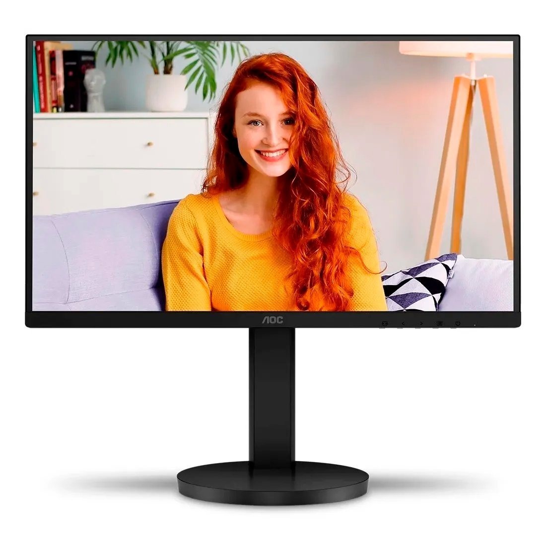 Monitor AOC 22" Ajuste de Altura 75Hz LED HDMI - 22B3HMF