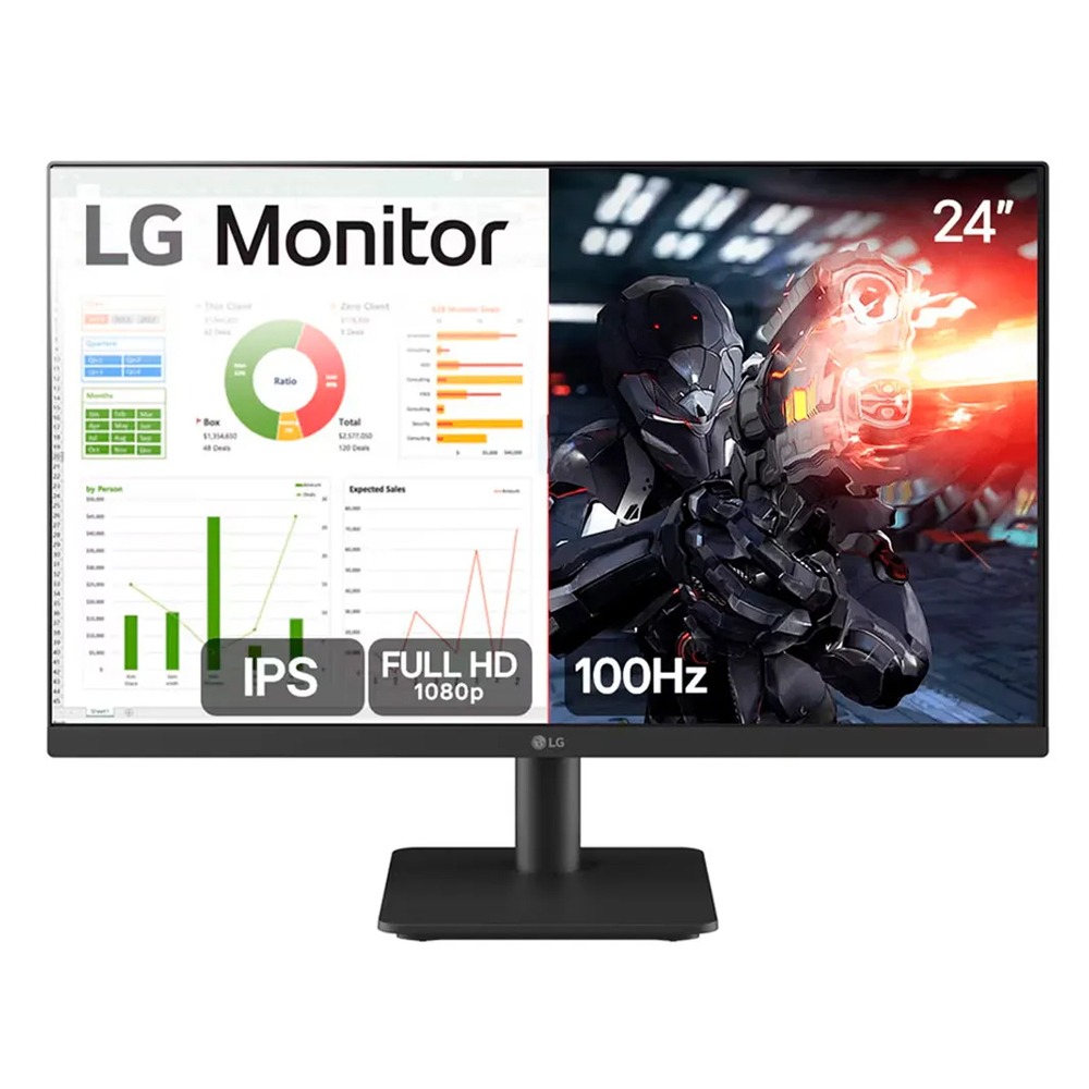 Monitor LG Gamer 24" 100Hz 5ms Full HD - 24MS500-B