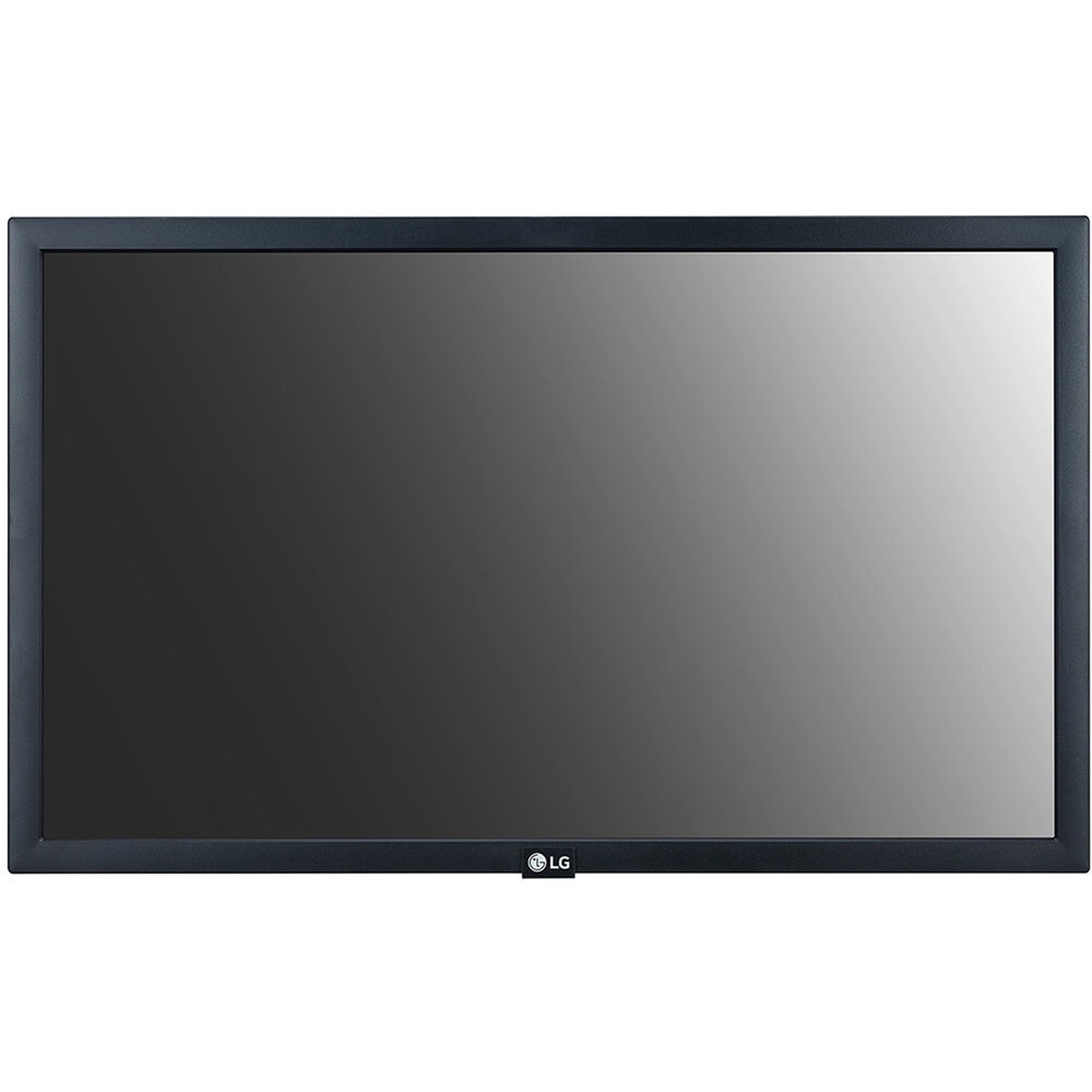 Monitor Profissional LG LED 22" Full HD, 16/7, 250 cd/m², IPS, HDMI/USB/RS232C/RJ45/Áudio, webOS - 22SM3G-B (Sob Encomenda)
