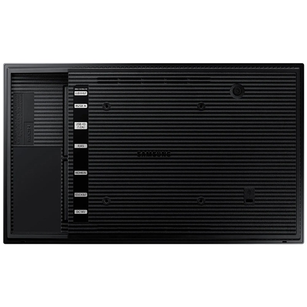 Monitor Profissional Samsung LED 13" QB13R-T Full HD, Touchscreen, 16/7, 250 cd/m², HDMI/USB/RS232C/RJ45/Áudio - LH13QBRTBGCXZA (Sob encomenda)
