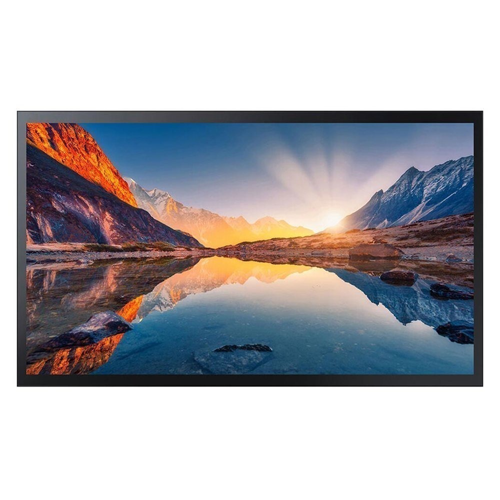 Monitor Profissional Samsung LED 55" QM55B-T 4K, Touchscreen, 24/7, 500 cd/m², HDMI/USB/DP/RS232C/RJ45/Áudio - LH55QMBTBGCXZA (Sob Encomenda)