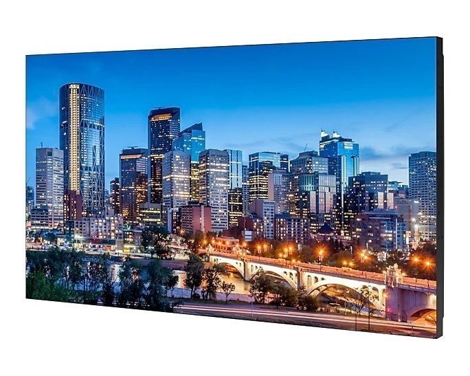 Monitor Profissional Samsung LED 55" VM55B-E Full HD, Borda 1.74mm, 24/7, 500cd/m², IPS, HDMI/DP/USB/DVI/Áudio, Vídeo Wall, IP5x - LH55VMBEBGBXZD