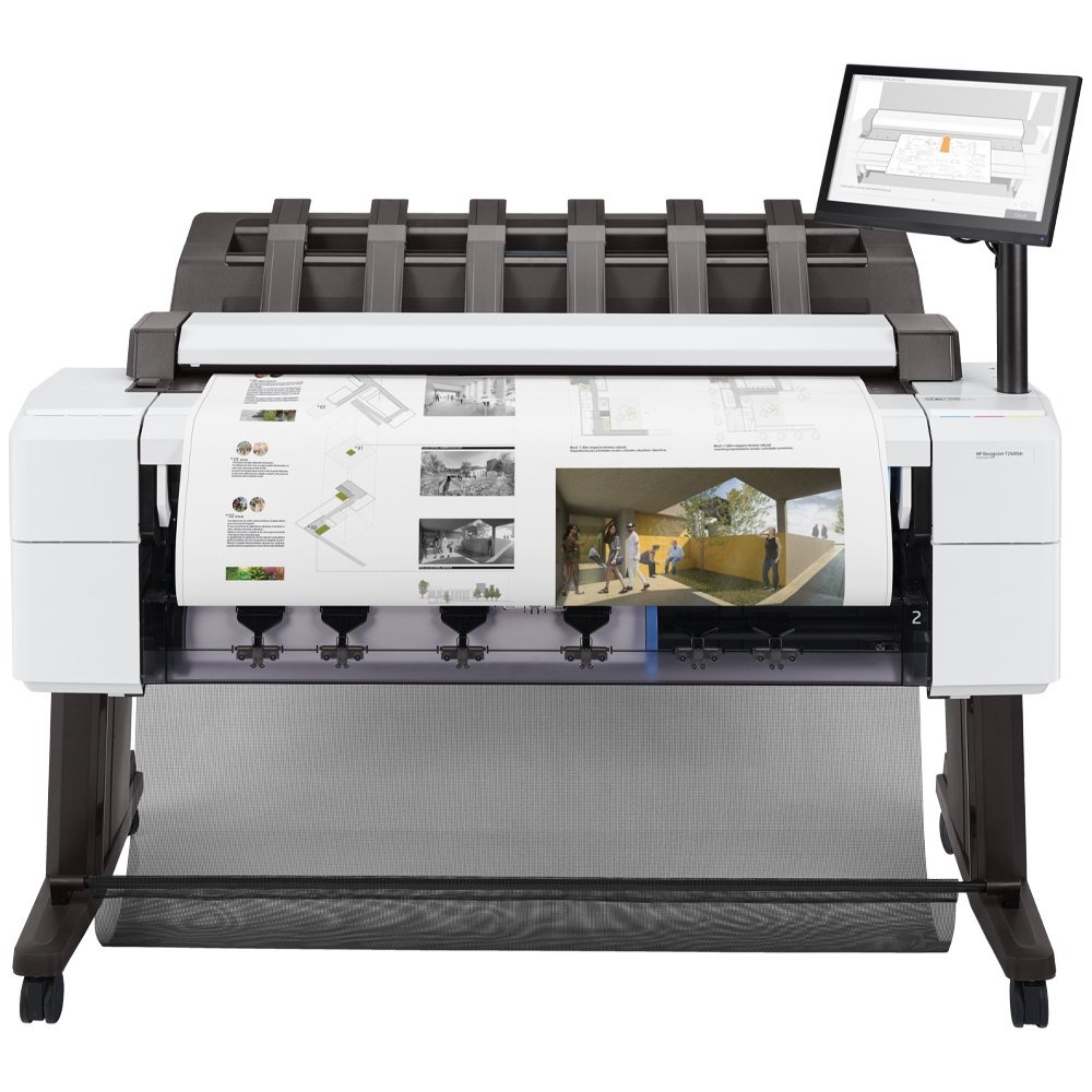 Multifuncional Plotter HP DesignJet T2600 DR PostScript 36'' - 3EK15A#B1K (Sob encomenda)