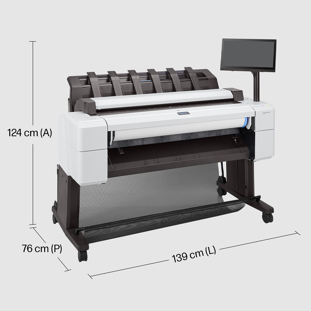 Multifuncional Plotter HP DesignJet T2600 PostScript 36'' - 3XB78A#B1K (Sob encomenda)