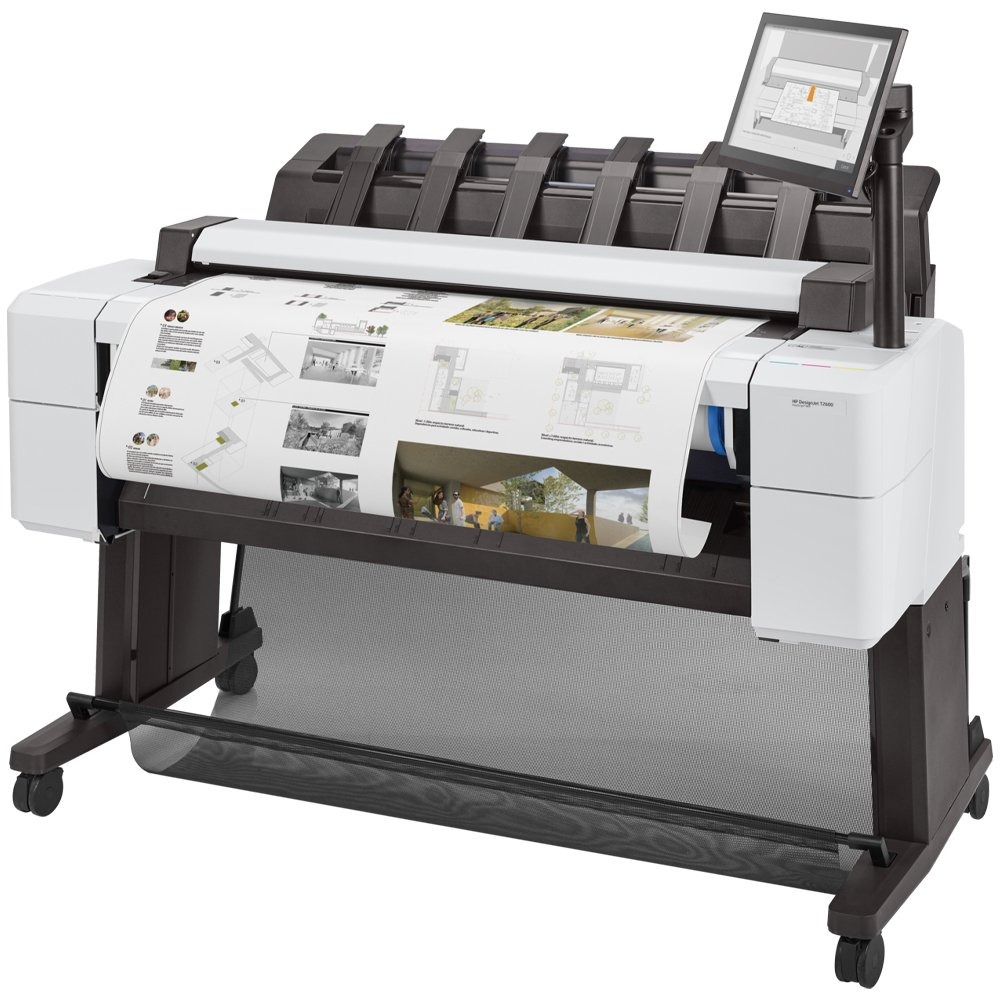 Multifuncional Plotter HP DesignJet T2600 PostScript 36'' - 3XB78A#B1K (Sob encomenda)