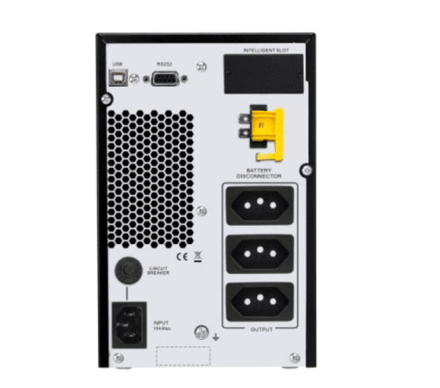 Nobreak APC Easy UPS SRV 1KVA 230V Torre Dupla Conversão - SRV1KI-BR S/Extensão de Bateria
