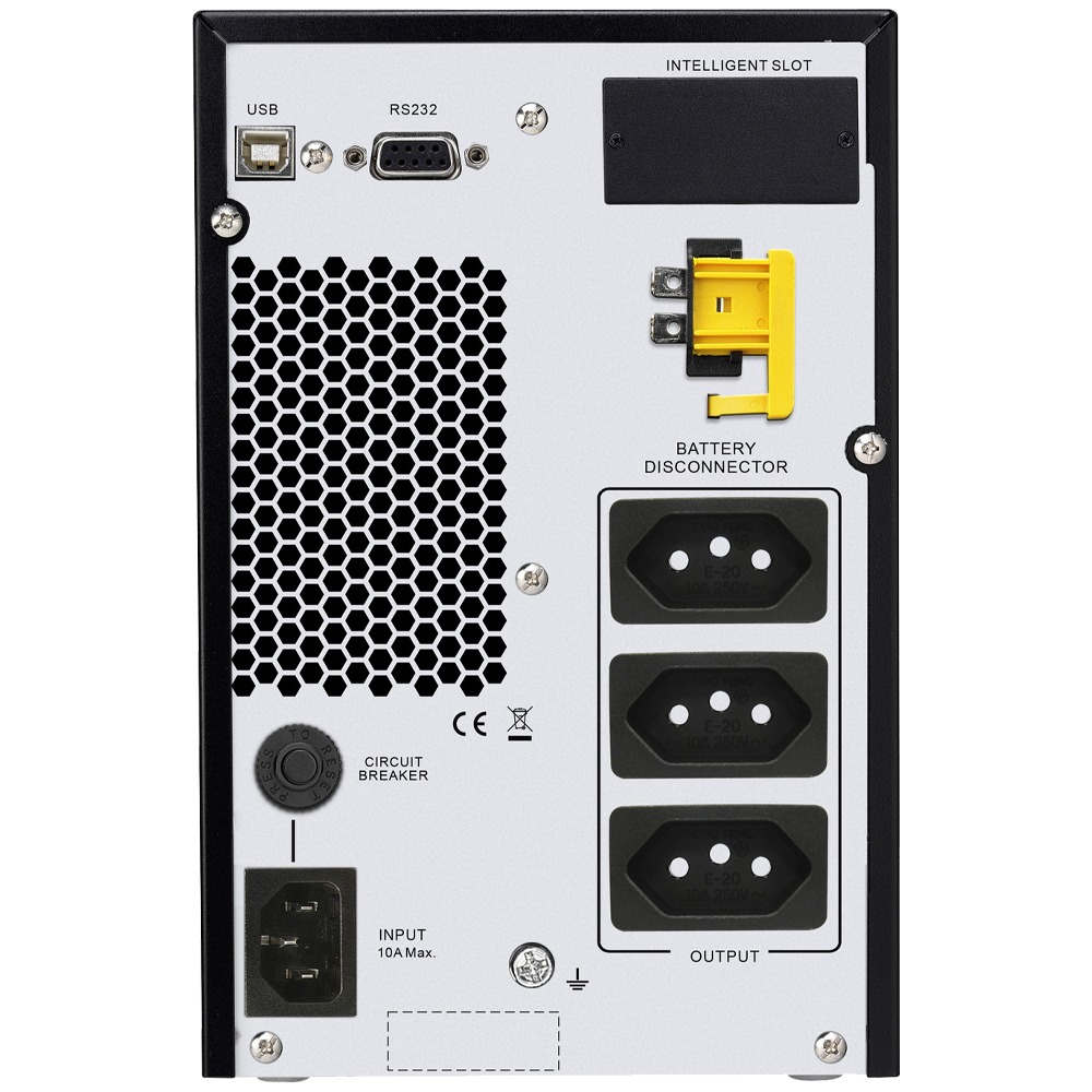 Nobreak APC Easy UPS SRV 3KVA 230V Torre Dupla Conversão - SRV3KI-BR S/ Extensão de Bateria