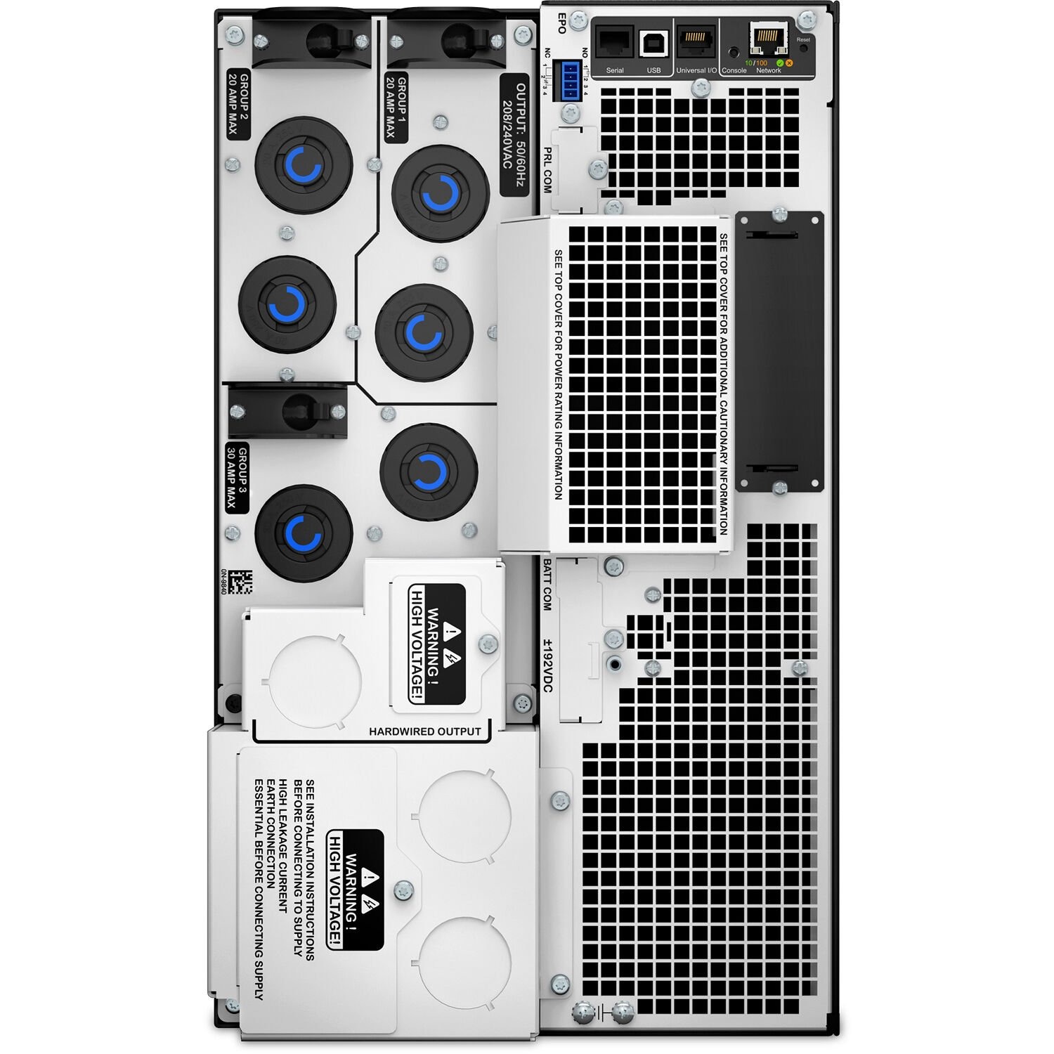 Nobreak APC Smart-UPS RT 8kVA Tri-Mono 230V Dupla Conversão - SRT8KXLI