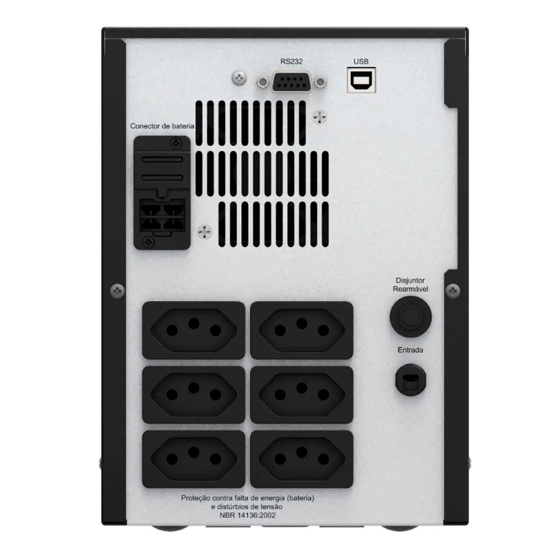 Nobreak APC Smart-UPS Senoidal 1500/1.050W Mono 220 - SMV1500AI-BR