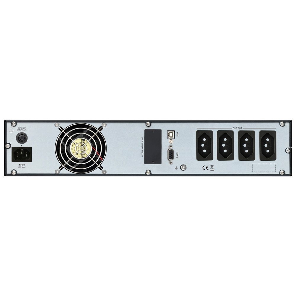 Nobreak APC SRV 2kVA Mono 230V Rack Dupla Conversão - SRV2KRI-BR S/ Extensão de Bateria